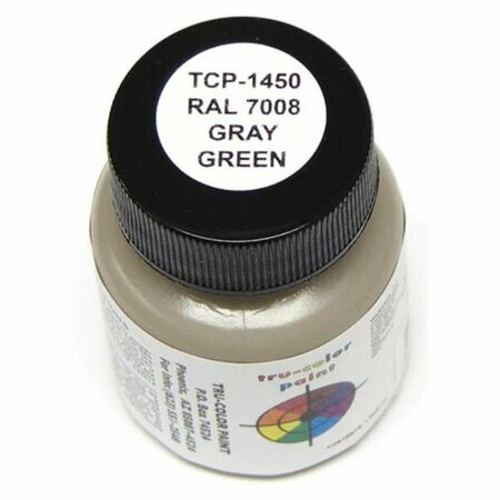 TRU-COLOR PAINT German Ral 7008 Paint, Gray & Green TCP1450